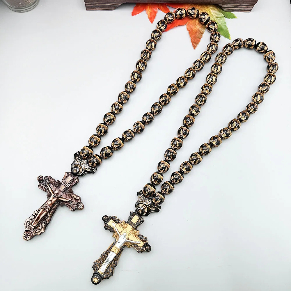 GS224 новый крест фотоэлемент с Иисусом Христа 3D из смолы в форме звезды черного