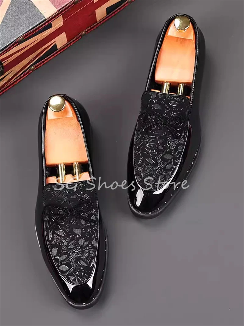 Мужские туфли-оксфорды без шнуровки