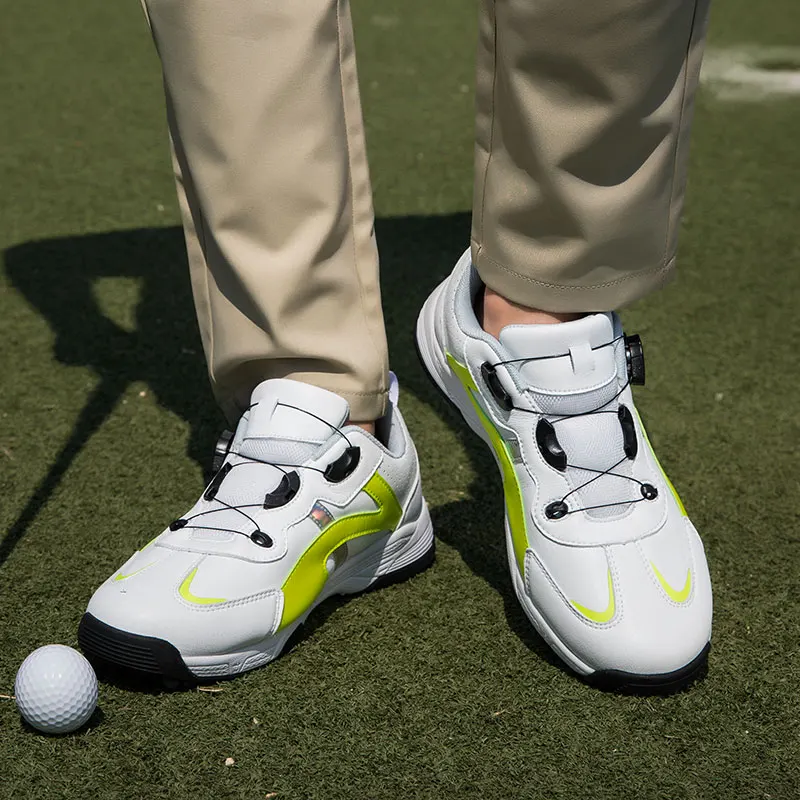 Men's Golf Shoes Men's and Women's Training Golf Shoes Track and Field Grass Walking Jogging Shoes Men's Golf Shoes Size 36-46