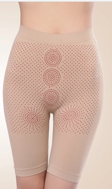 

new Far infrared magnetic fat burning slimming pants boxer body shaper Briefs control panties new arrival cotton