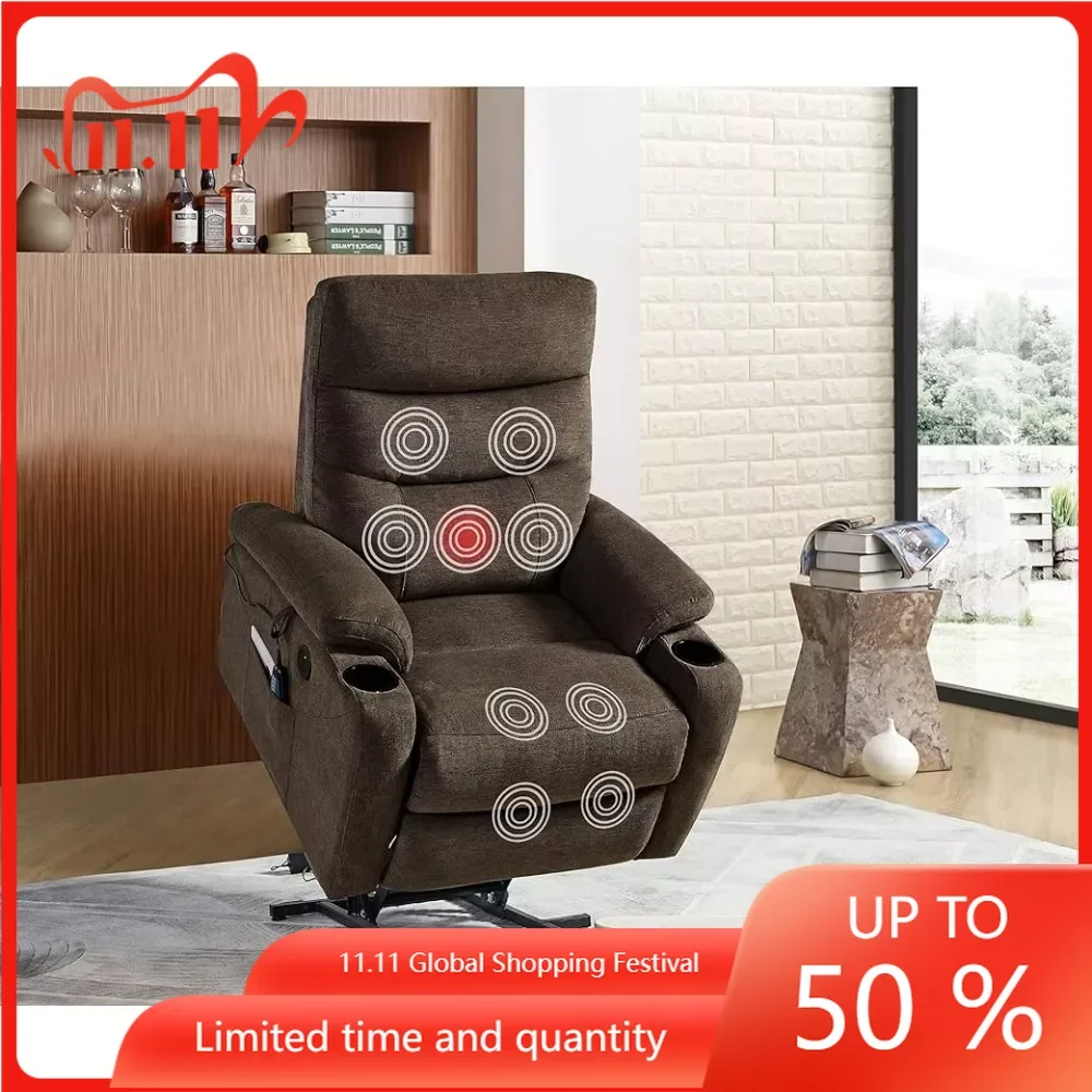 

Диваны для гостиной, кресла, темно-коричневое кресло для игр, 2 боковых кармана и подстаканники, 3 позиции, секционный диван с USB-портами