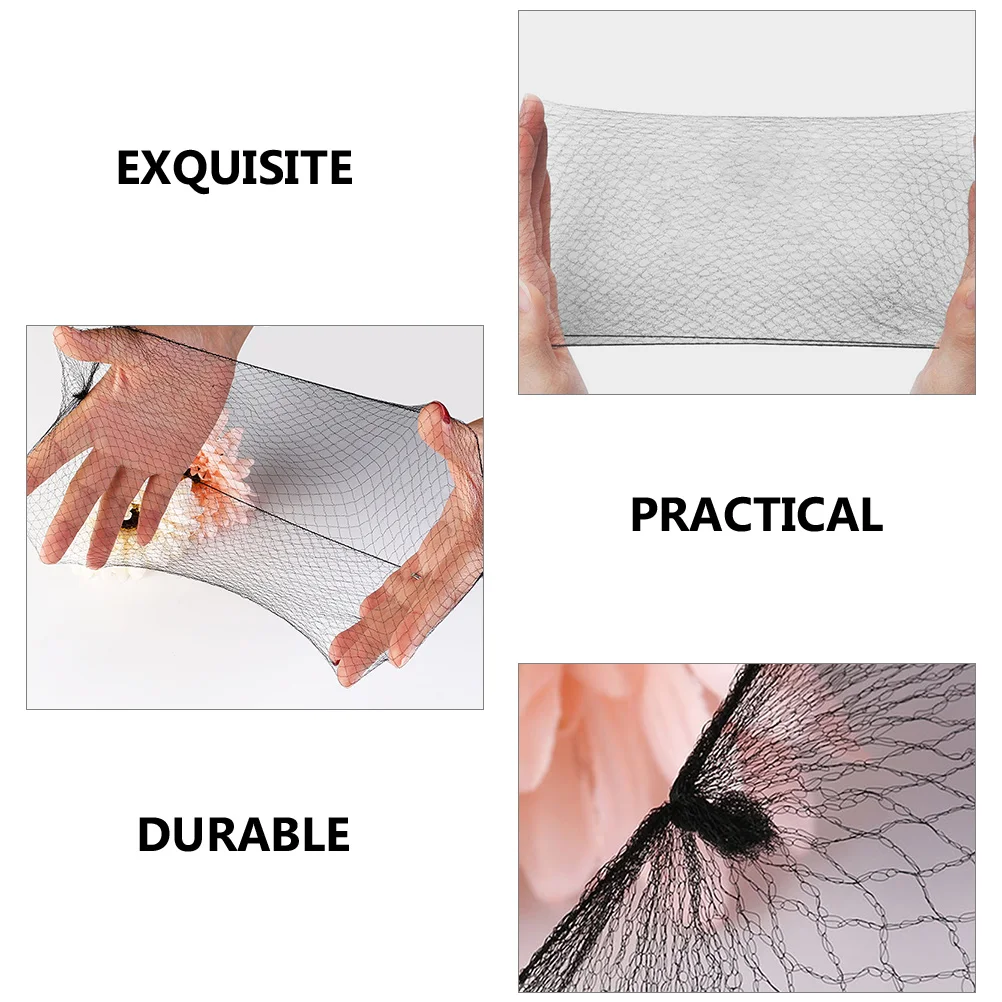 100 шт. сетка для волос балерина эластичная нейлоновая булочка банковского