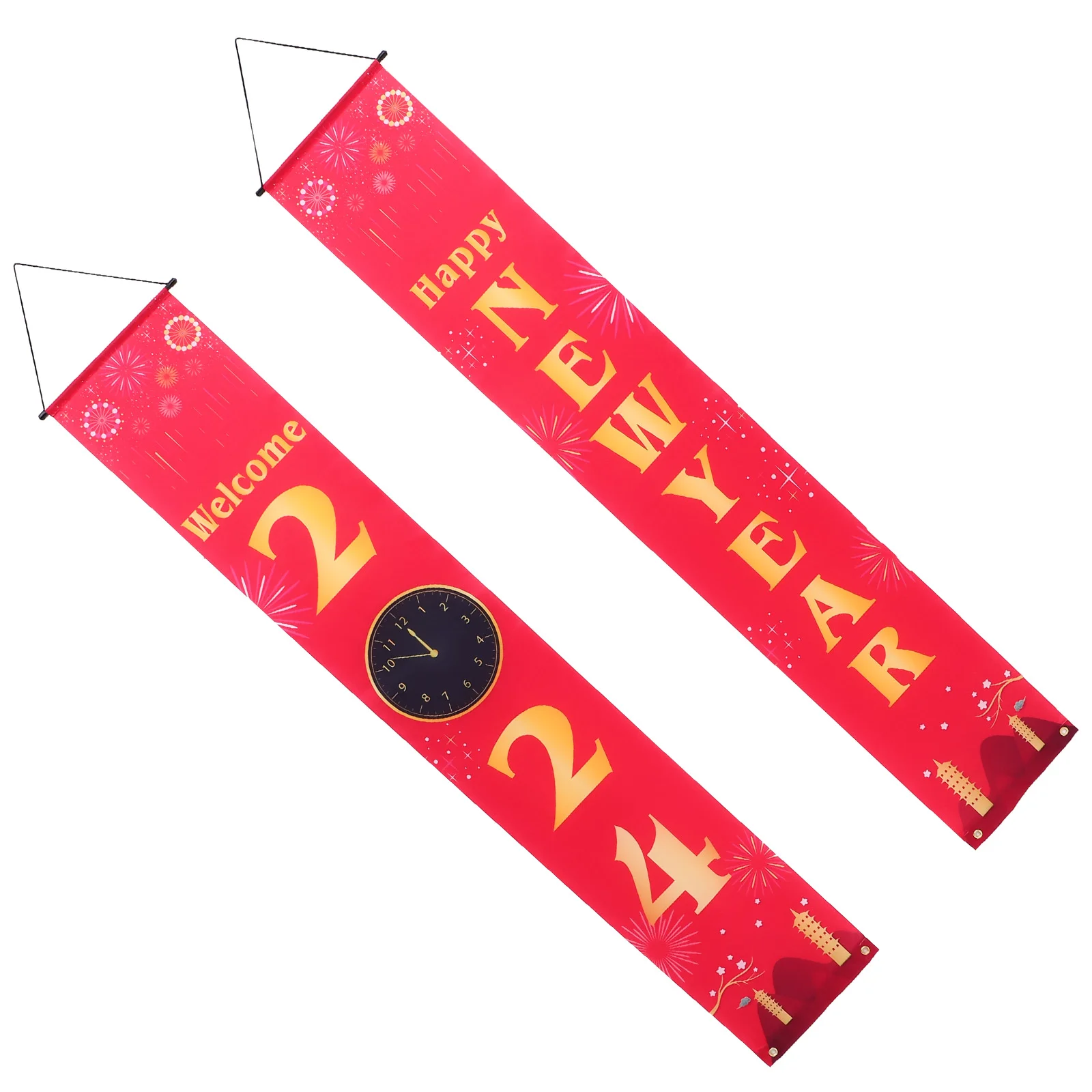 

1 пара осветительных приборов в новом году 2024