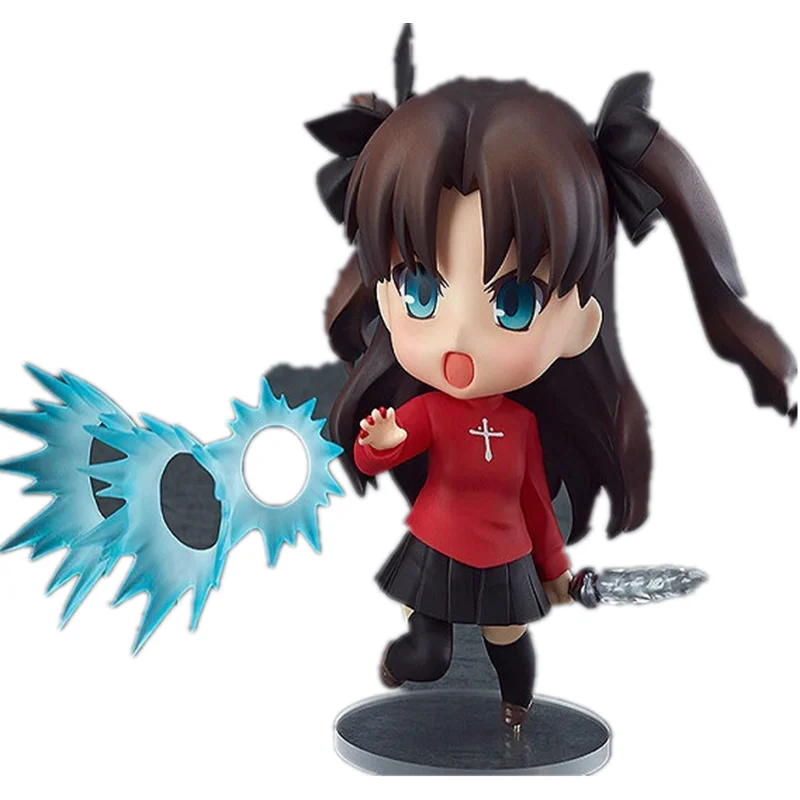 

Nendoroid Anime Fate Grand Order fate stay night Tohsaka Rin 409 Action Figure PVC Desktop Collection Model Bookshelf Decoration