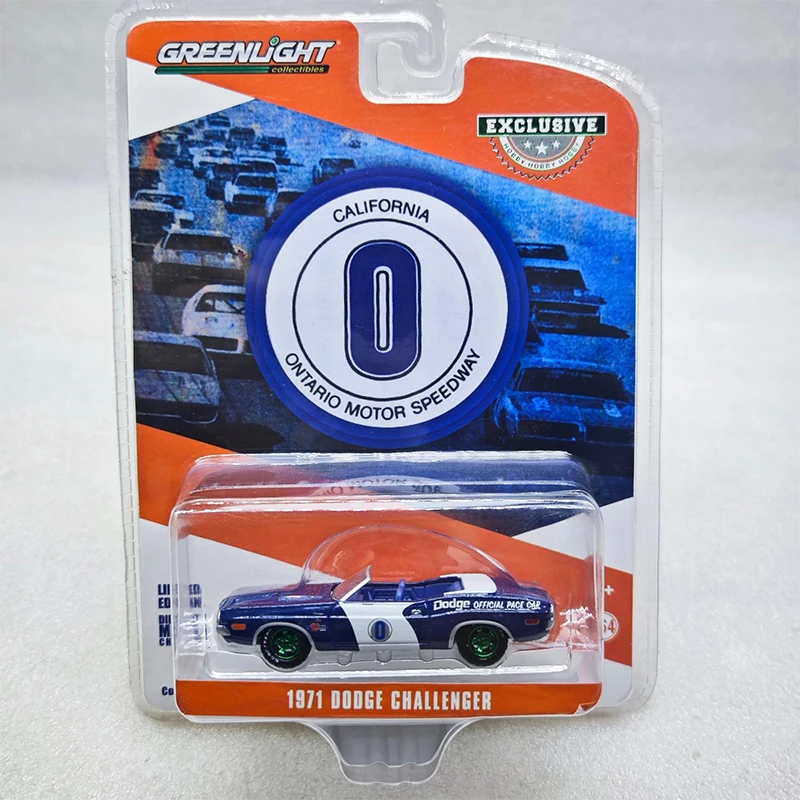 Greenlight 1:64 Dodge Challenger Convertible Official Travel вместо серии модели литья под давлением из