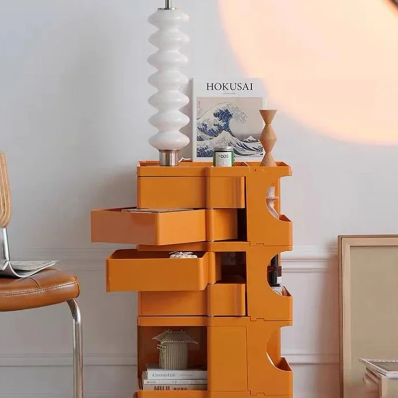 Трехслойная прикроватная тумбочка скандинавская креативная мебель сетка