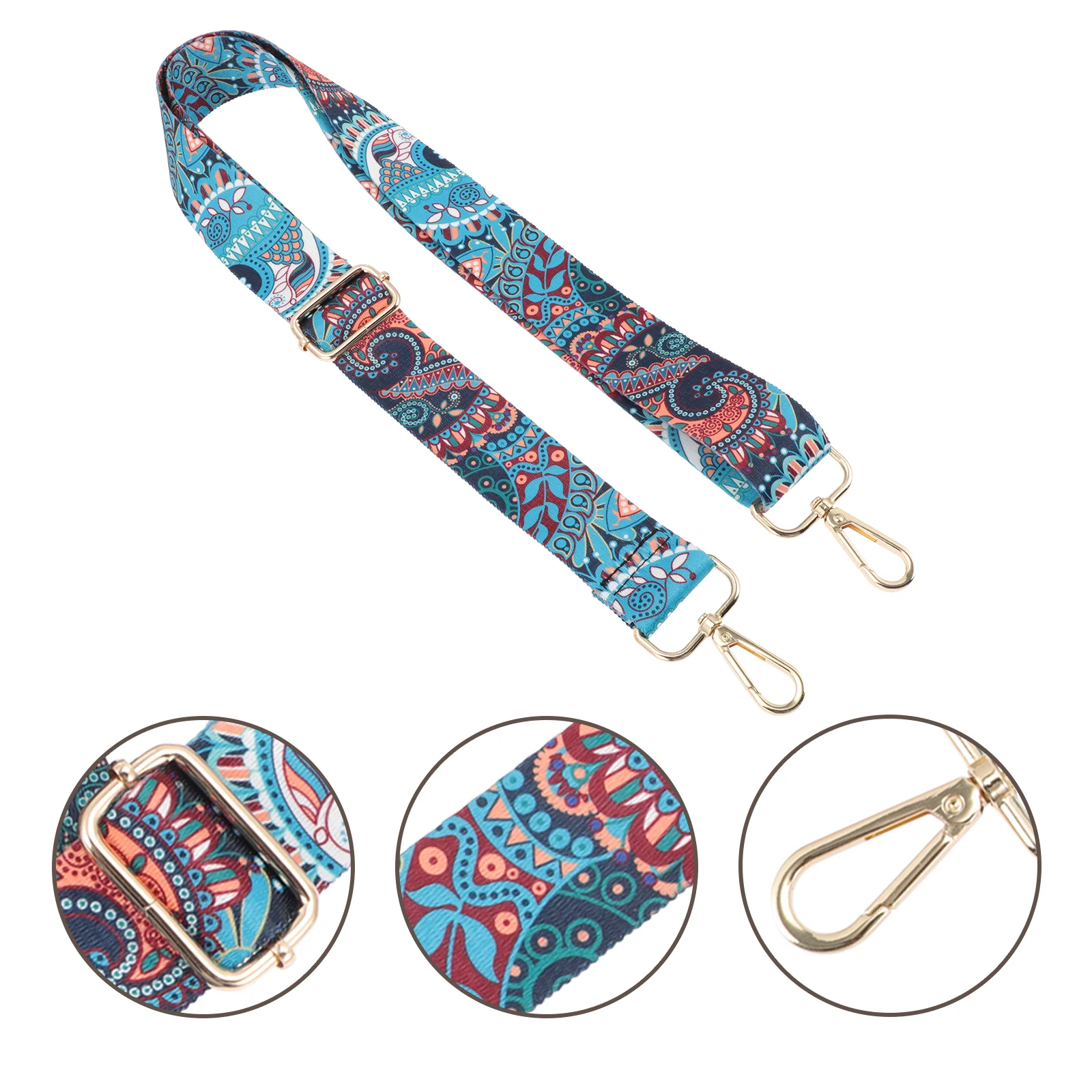 

Banjo Strap Adjustable Crossbody Bag Messenger Musical Instrument Polyester Retro Supply