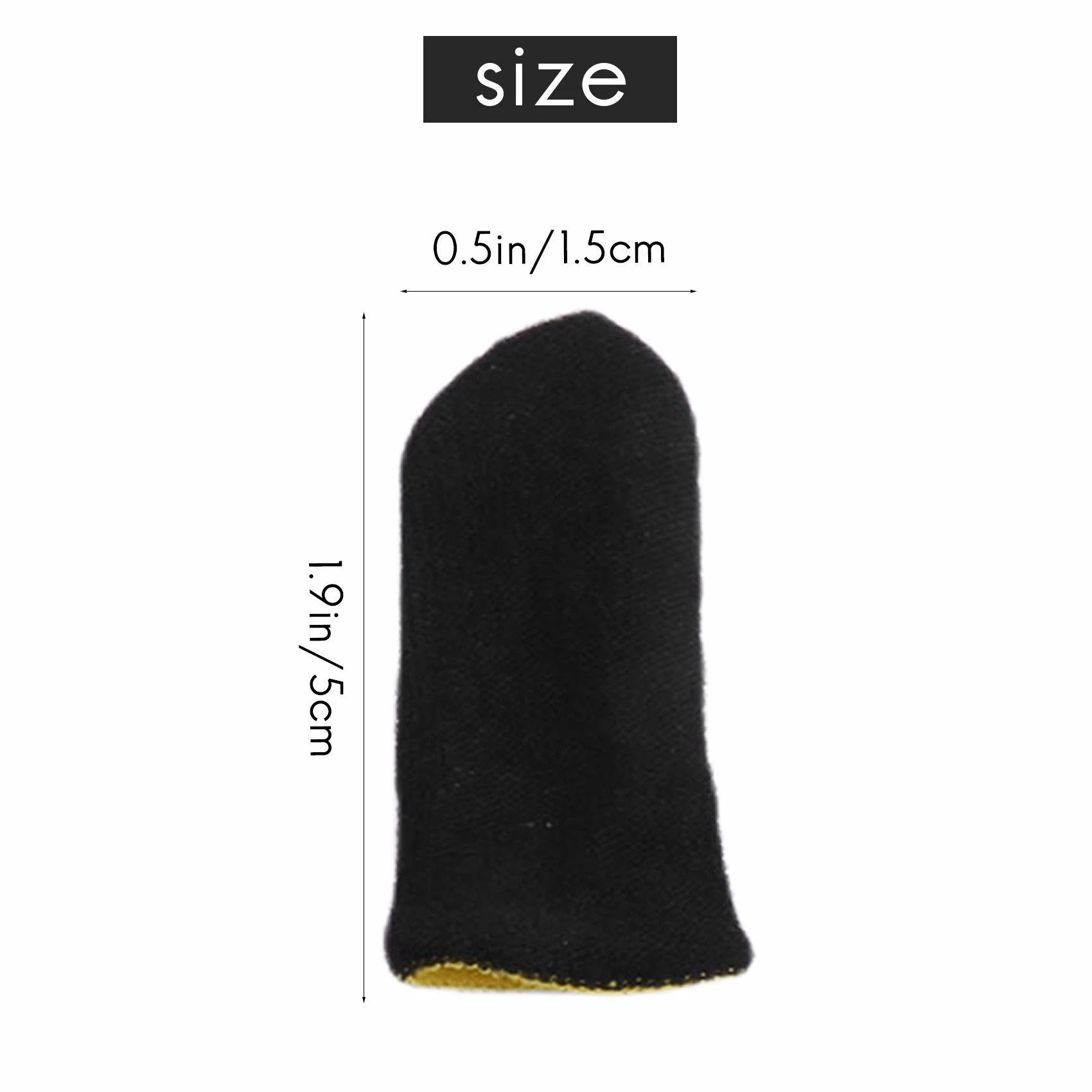 18-контактные рукава из углеродного волокна для пальцев мобильных игр