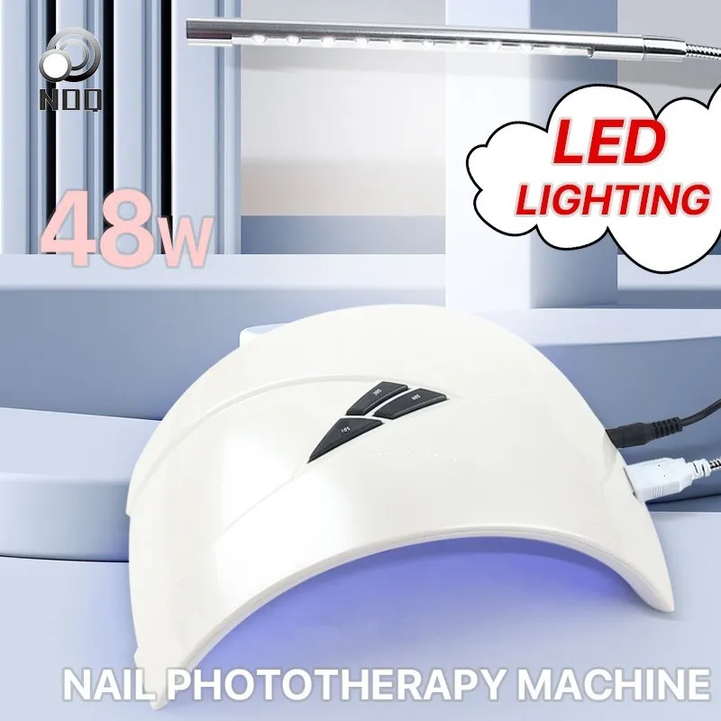 21 led nail dryer 48W UV Nail Lamp Nailpolish Dryer Gel Lacquer UV Curing Light Manicure Lamp LED Nail Dryer 