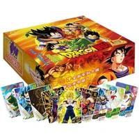 dragon ball flash cards son goku saiyan vegeta tcg limited edition anime figures anime battle carte for children gift toys