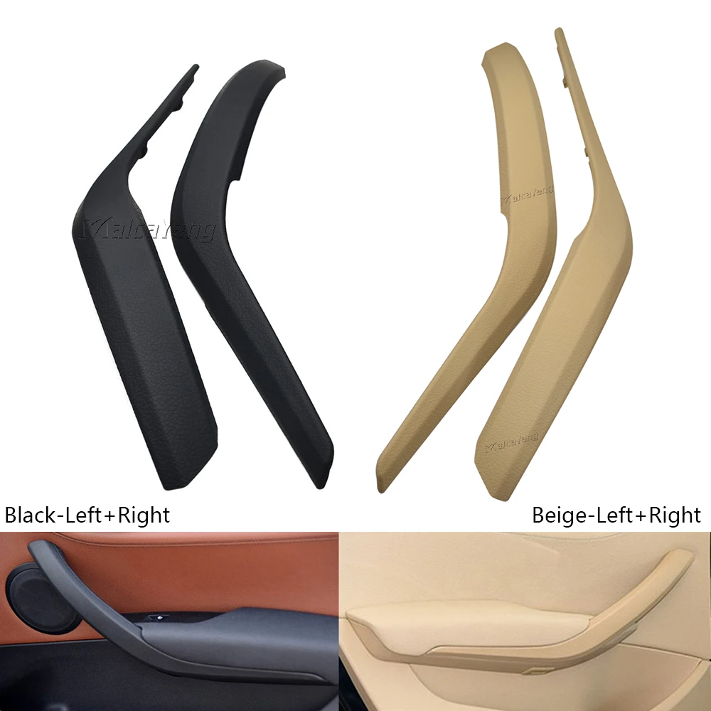 

Car styling For BMW X1 E84 2010-2016 Left Right Interior Door Panel Pull Handle Armrest Outer Cover Trim 51412991777
