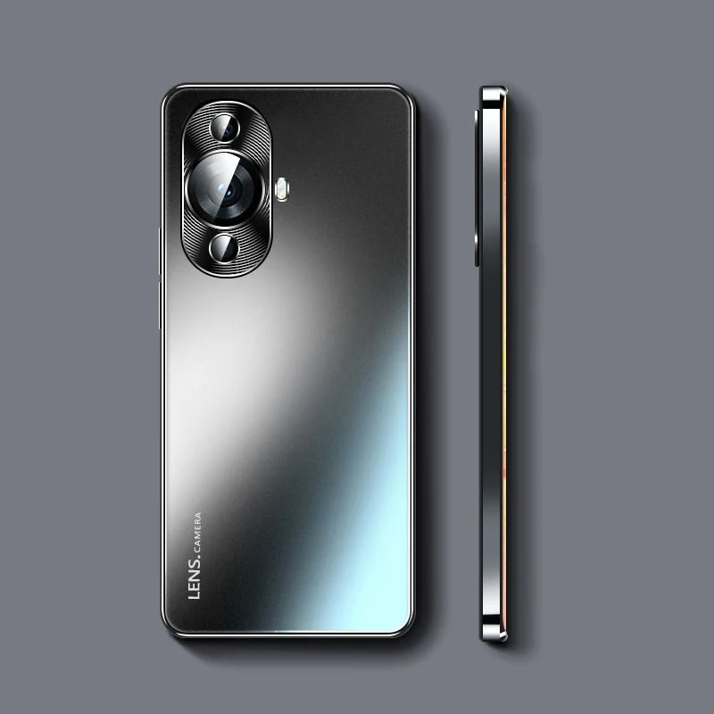 

For Huawei Nova 11 Pro Metal Matte Ultra Thin Frosted Protective Sleeve for Huawei Nova11 Phone Case Anti Fall Protective Shell