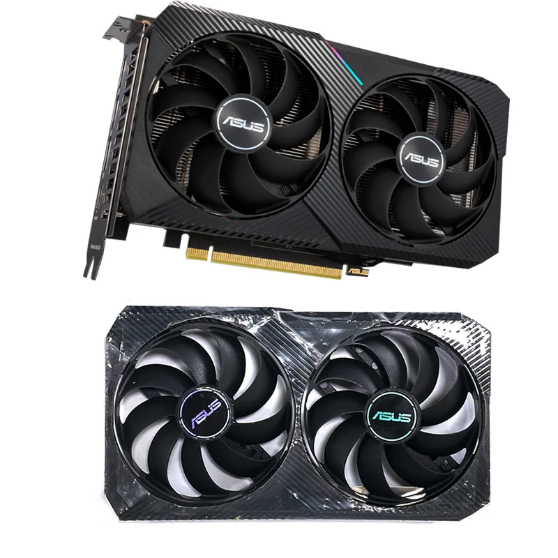 

ASUS DUAL-RTX3060TI-8G-MINI cooling fan original brand new T129215SU CF9010U12S 6PIN RTX 3060TI graphics card fan with shell