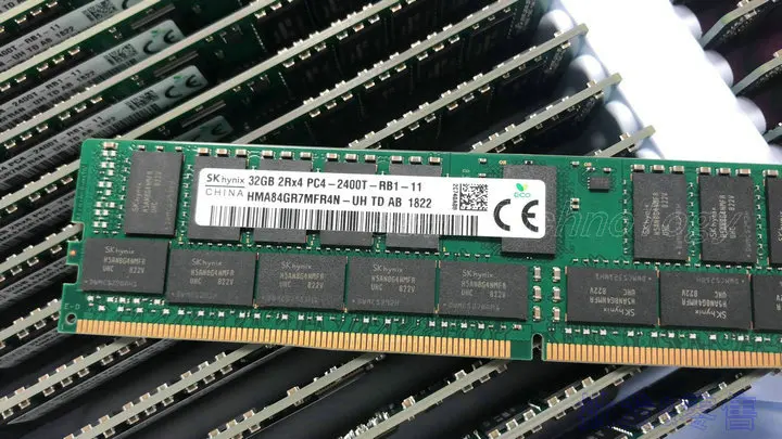 

RAM HMA84GR7MFR4N-UH 32GB 2RX4 PC4-2400T server memory