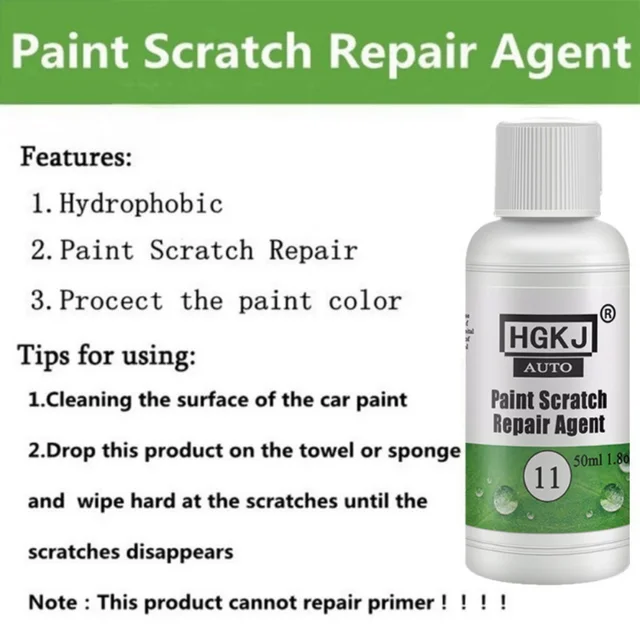 Car Paint Scratch Repair Remove Agent Polished Wax Car Beauty Tool Fix It Pro Scratches Remover Car Body Compound Automotive 6