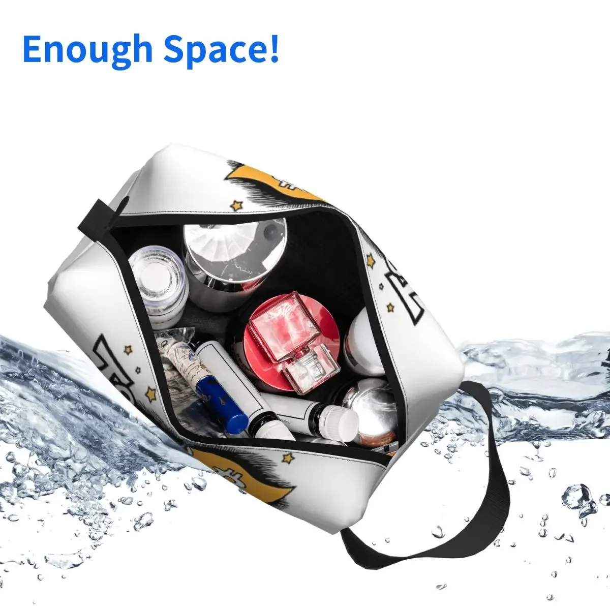 Мужская деловая Портативная сумка для хранения из полиэстера Биткойн в Луну