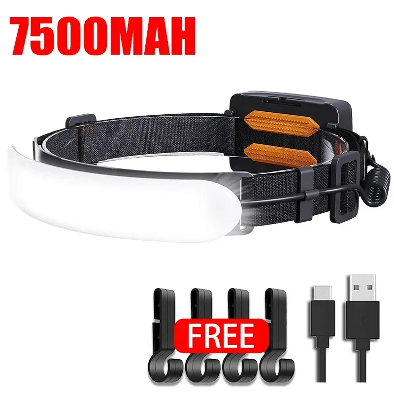 

LONGRIVER LED налобный фонарь 7500mAh