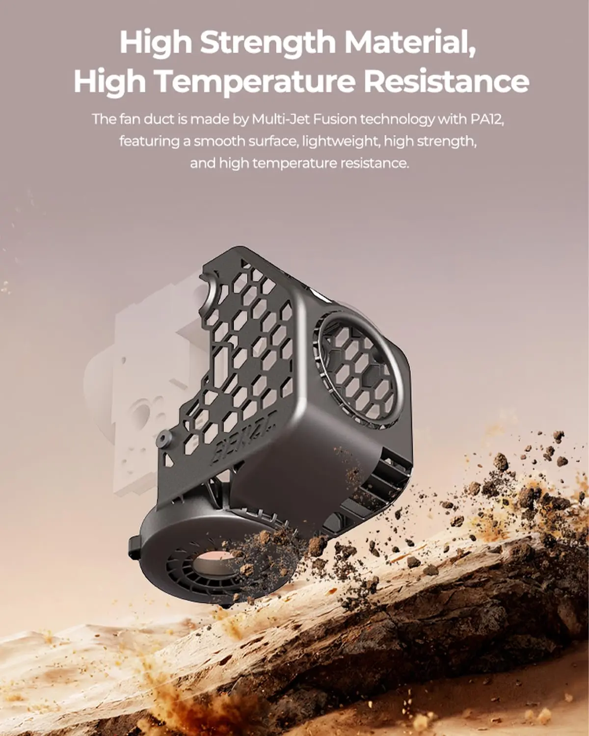 Вентилятор Creality BEN2C NAUTILUS K1 MAX 360° для 3D-принтера Max/K1C/K1SE