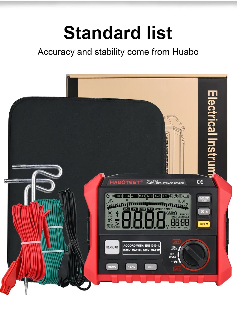 Habotest HT2302 Измерительные двигатели Электрические инструменты Бытовая техника и т.