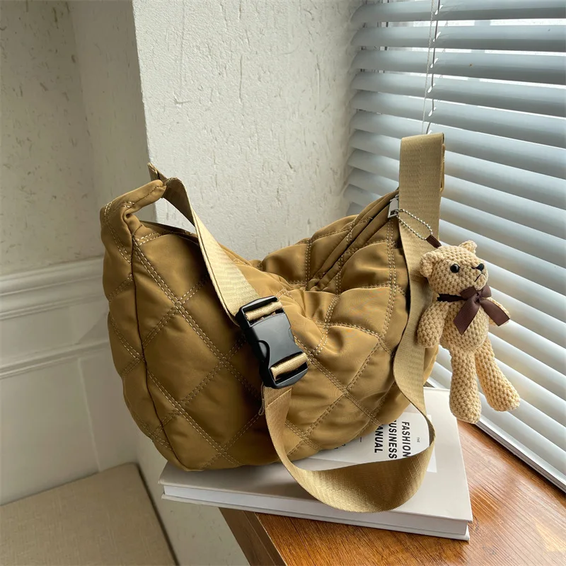 

Женская сумка-мессенджер через плечо, с сеткой