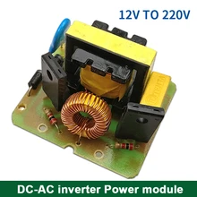 35W falownik doładowania DC-AC 12V do 220V moduł zwiększona moc podwójny kanał konwerter odwrotny moduł wspomagający Regulator mocy