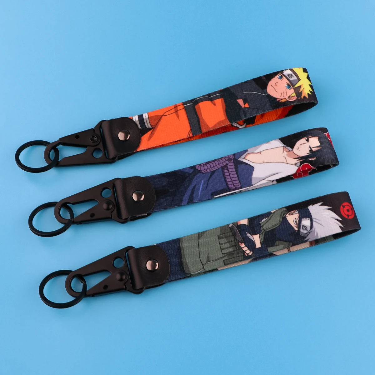 

QE035 Anime Eagle Beak Keychain Kakashi Lanyard Used In Phone Rope Badge Holder USB Pendant Key Chain Fashion Lanyard