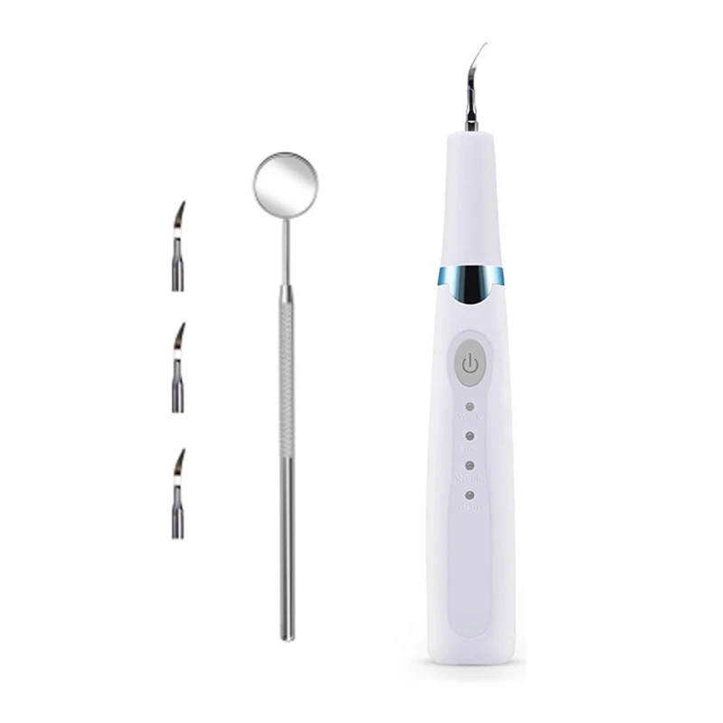 

Ultrasonic Dental Calculus Plaque Remover Tool Kit Tooth Tartar Scraper Remover