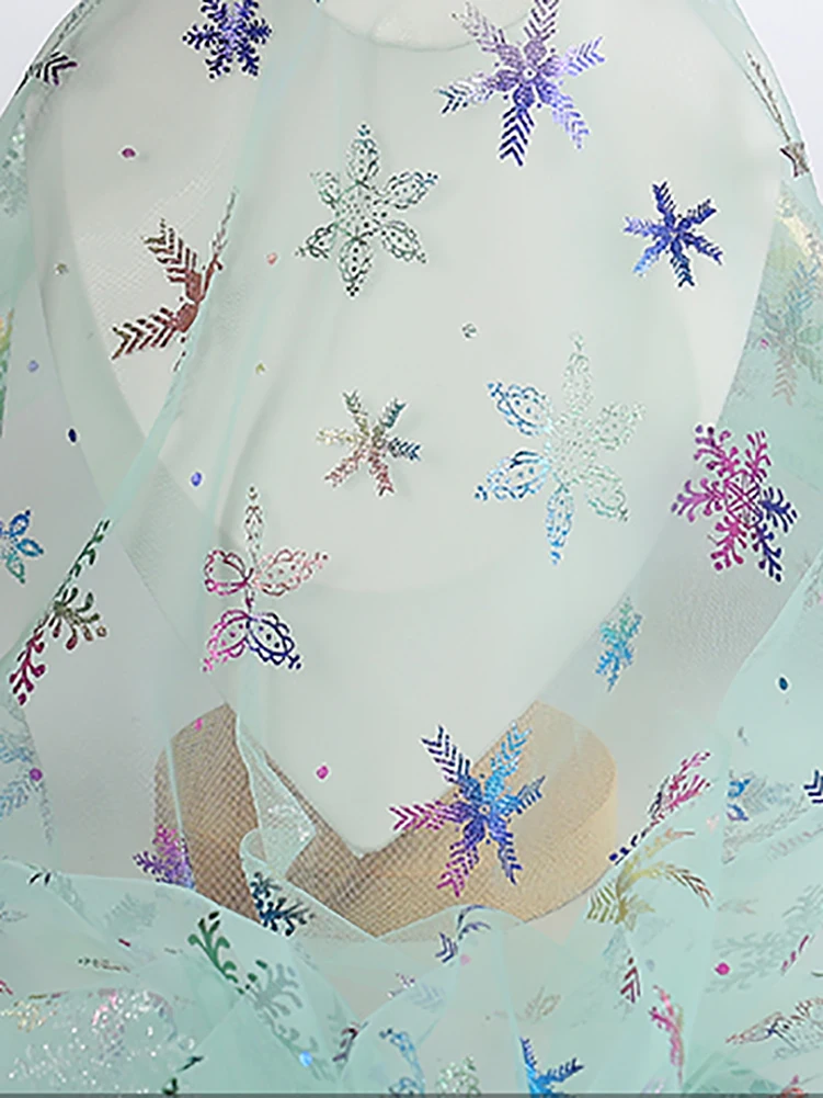 Сетчатая Ткань украшение на Хэллоуин бронзирующий паутина Череп снежинка для