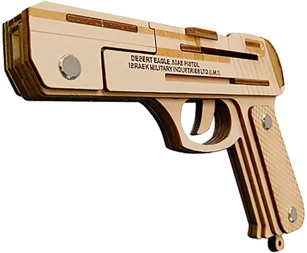 

3D деревянная головоломка, искусственная модель, набор для самостоятельной сборки, для взрослых и детей, обучающая игра, игрушка для стрельб...