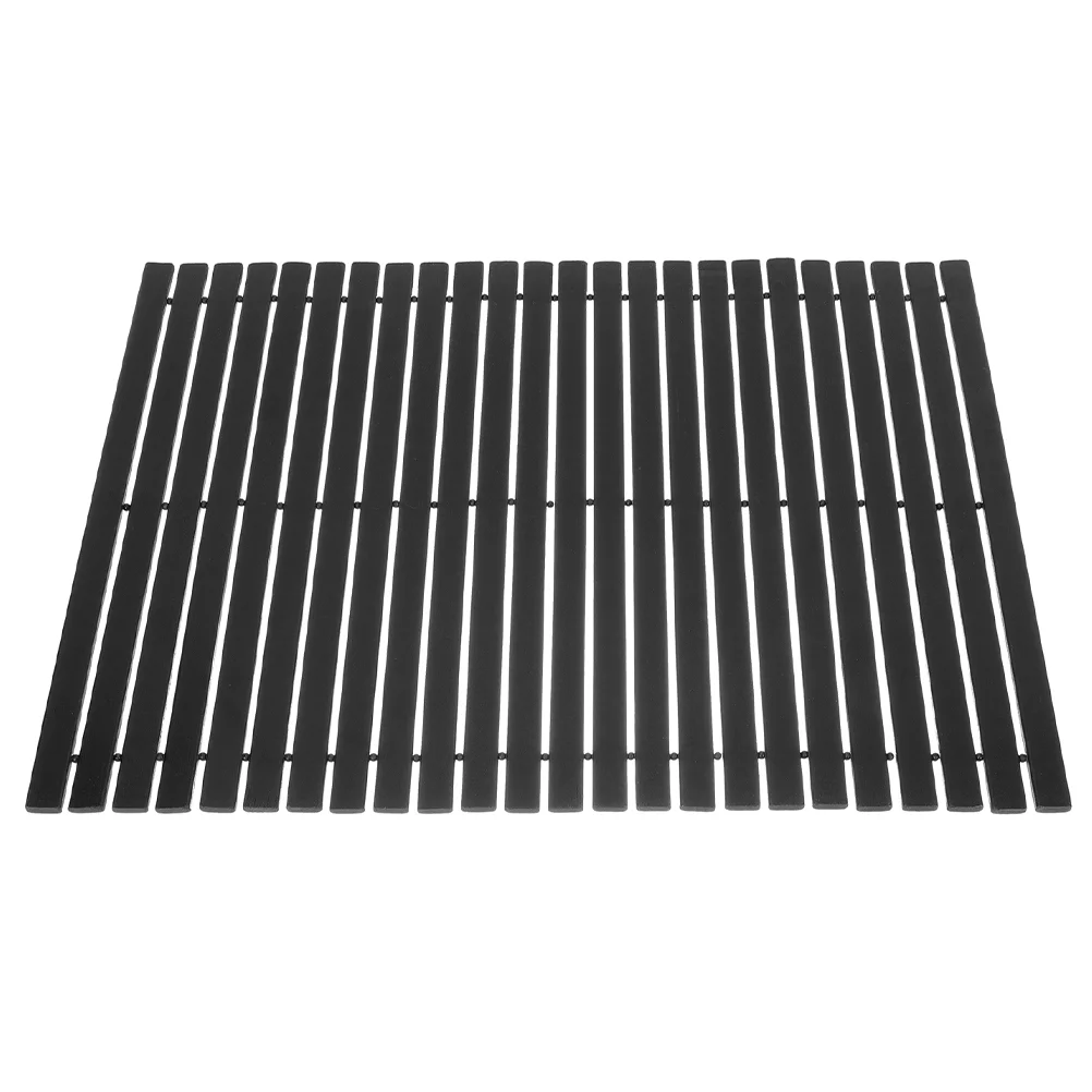 

Non-Skid Hotel Bamboo Bathroom Natural Floor Mat Bathroom Shower Mat Household Floor Mat Foot Carpet