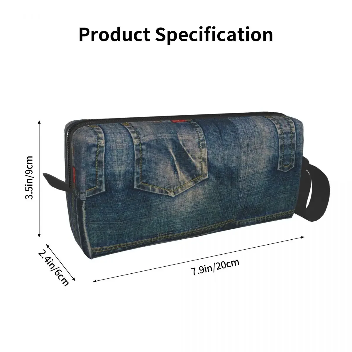 Женская косметичка для Хранения Туалетных принадлежностей I Love Bluejeans