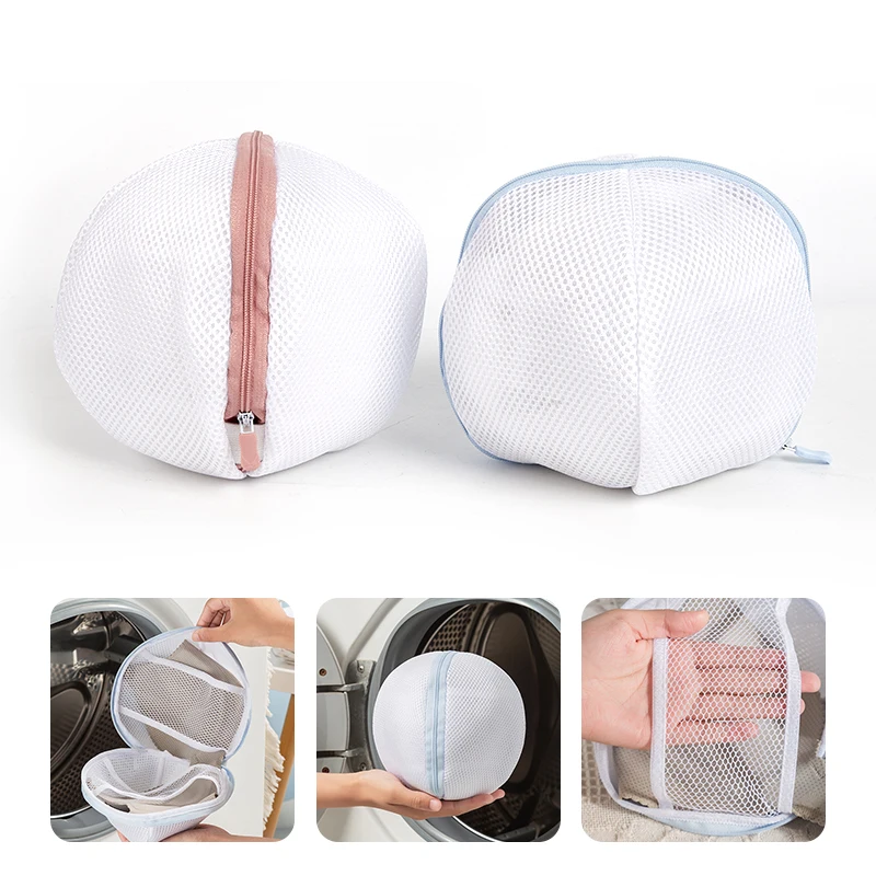 Special Wash Bag For Bra Protect Underwear Wash Bag Ball Shape Bras Laundry Basket Polyester Mesh Pouch Care Bra Wash Bags