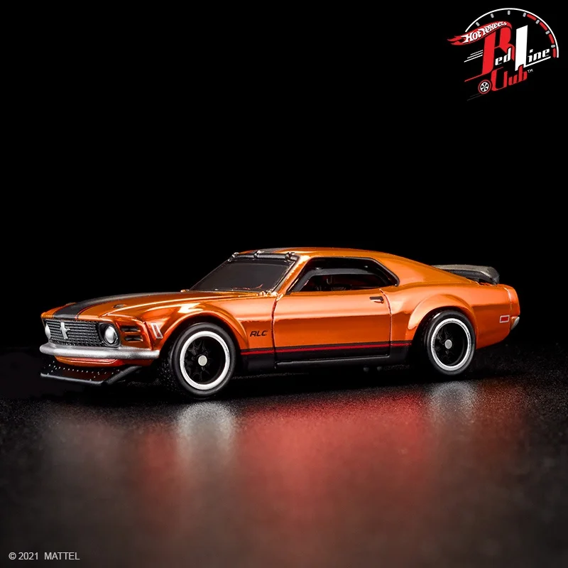 Автомобили Hot Wheels RLC 70 Ford Mustang Boss 302 1/64 литая металлическая модель игрушечного