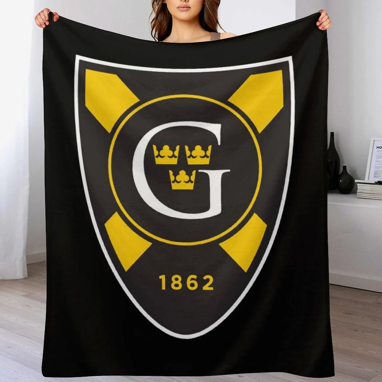 Одеяло Gustavus Adolphus College Gusties одеяла для украшения диванов ретро большие