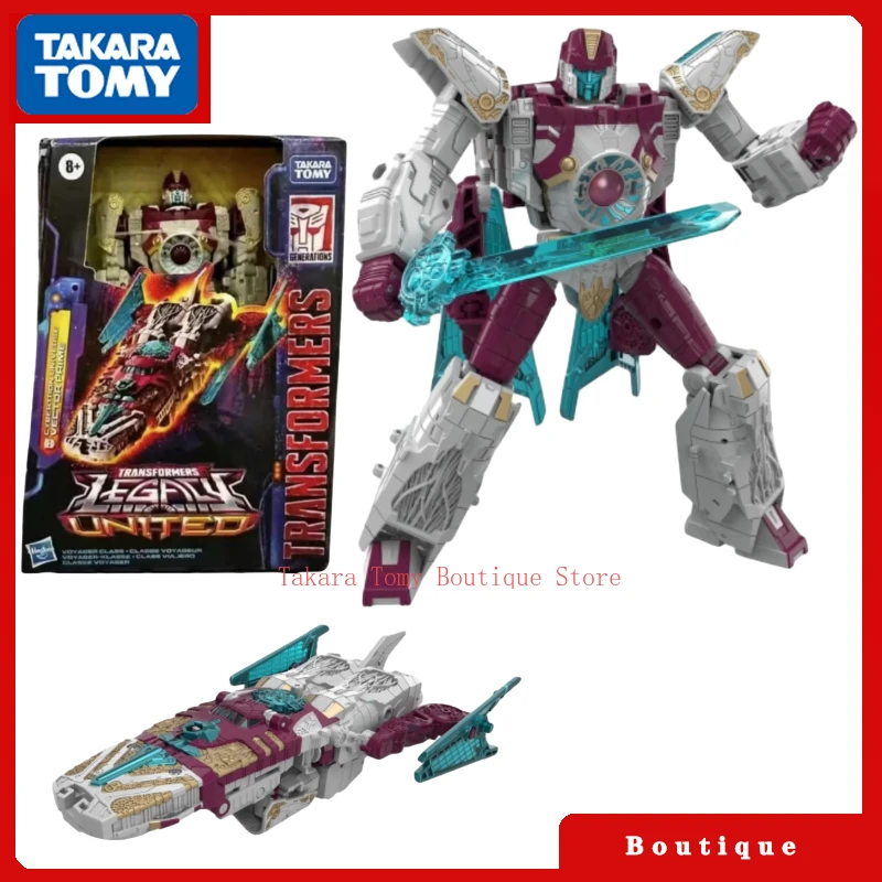 В наличии Takara Tomy Трансформеры игрушки Legacy United 18 см векторный класс поездки Prime