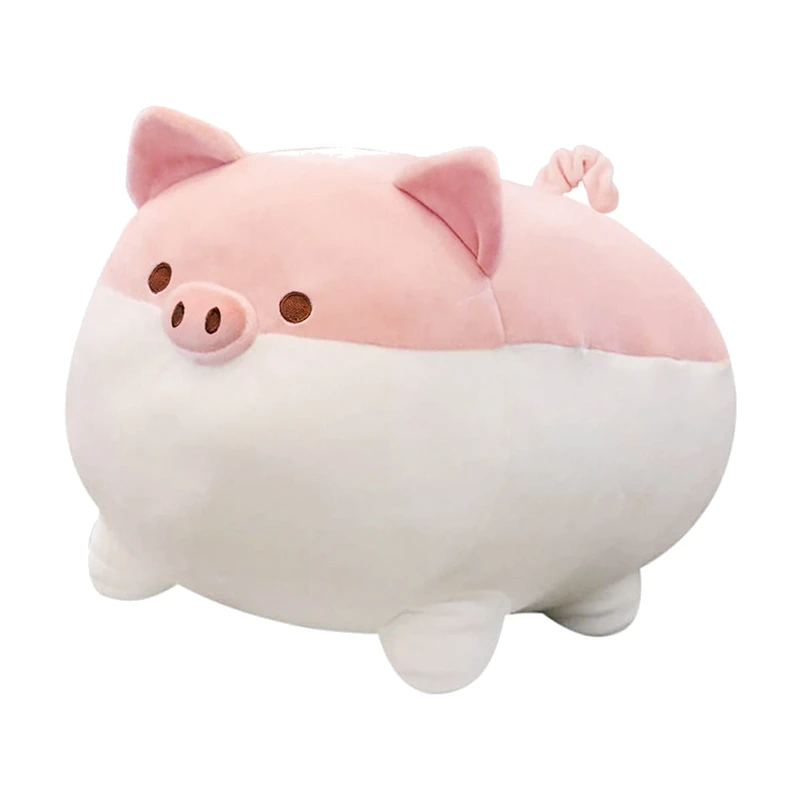 

Stuffed Animal Pig Toy Anime Kawaii Plush Pig Soft Pillow, Plush Toy Gifts For Boys Girls (Pink)