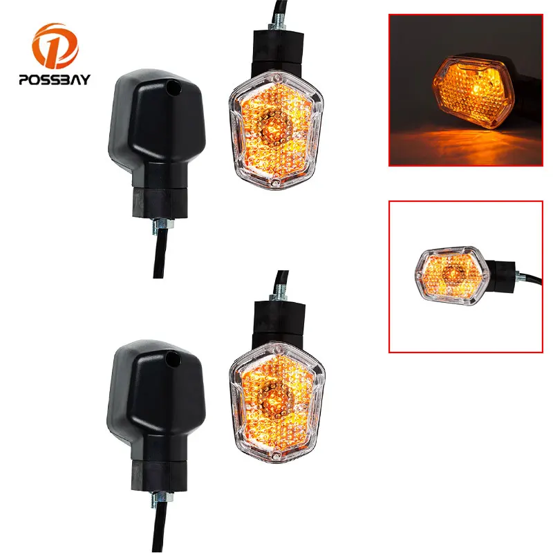 

4 шт. 12 В указатели поворота, световые индикаторы, светодиодная лампа, аксессуары для HONDA RS150 / WAVE / CX / ALPHA / DASH / DREAM / BEAT