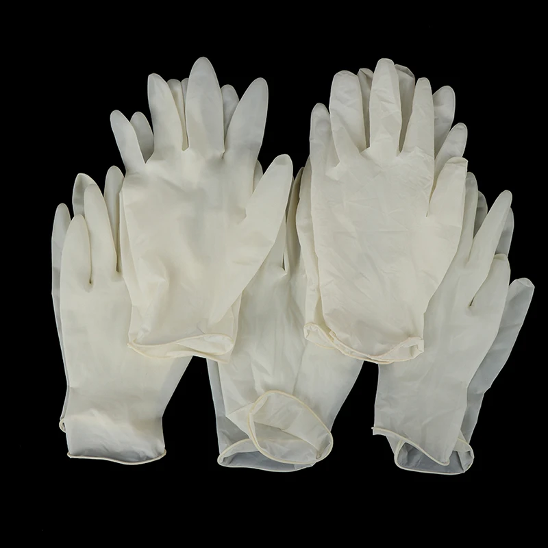 

10pair Disposable Gloves Waterproof Powder Free Latex Gloves For Household Kitchen Laboratory Cleaning Gloves