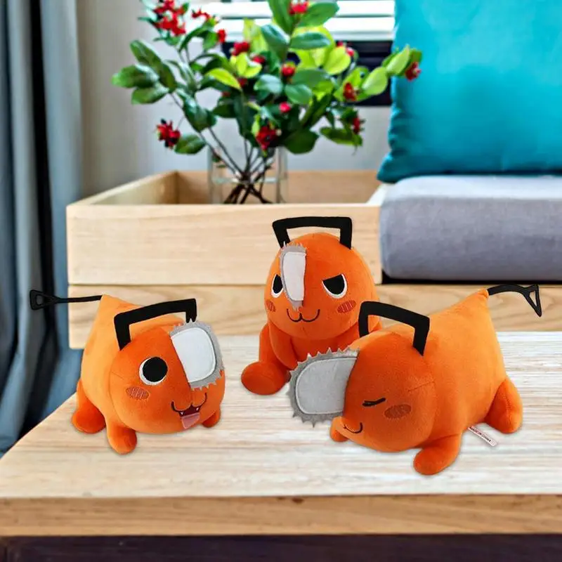 

Плюшевая кукла-плюшевая японская анимация, плюшевая кукла-плюшевая игрушка, милая мультяшная игрушка-фигурка, милая цепная пила, Мужская пл...