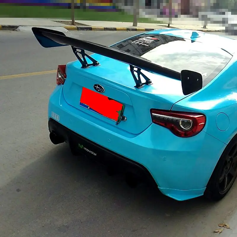 

For Subaru BRZ Toyota 86 GT86 2012-2021 ABS Plastic Material Unpainted Color Rear Roof GT Spoiler Wing Trunk Lip Boot Cover