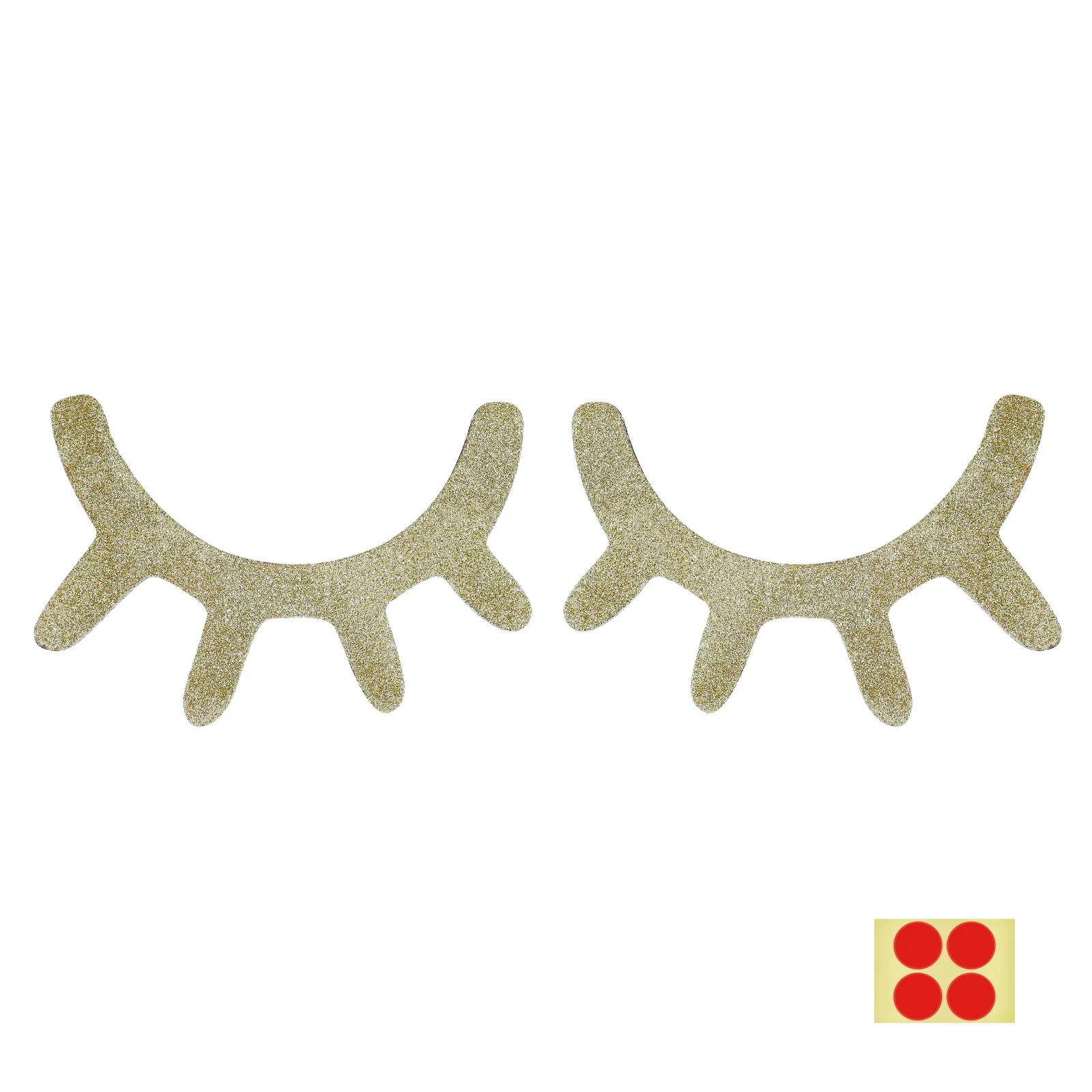 

Woodsy Decor Wall Sticker Wall Sticker 3D Sleepy Eyelash Stickers Sleepy Eyes Wall Decorations Wooden Eyelash Wall Murals