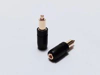 high quality gold plated headphone plug for srh1840 srh1440 srh1540 male to mmcx female converter adapter