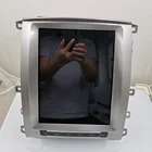 Автомобильная Мультимедийная система Tesla для Toyota Landcruiser 100 Land cruiser, Lexus LX470, LX470, Android, GPS