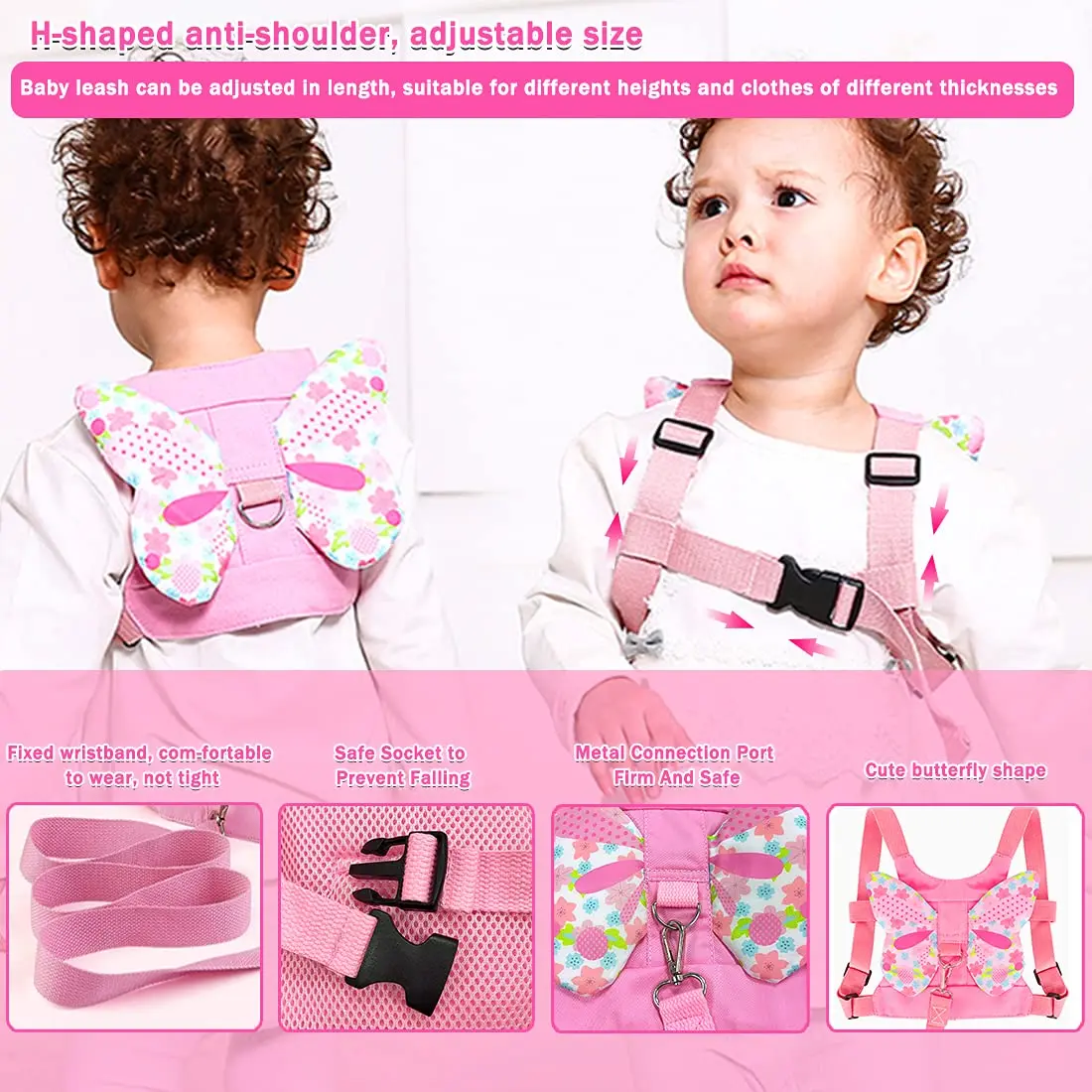 Детский повязка на запястье защитный рюкзак для малышей милый ассистентный