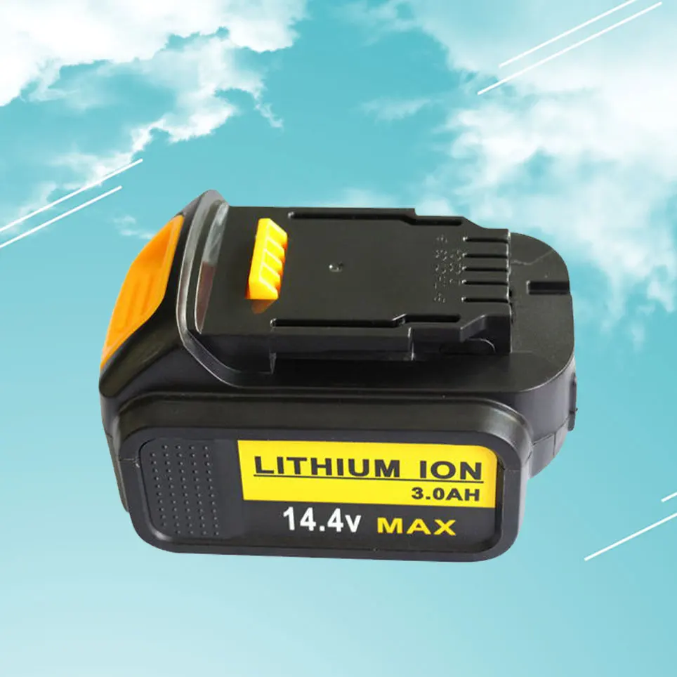 

14.4V 12800mAh Power Tool Battery for DeWalt DCB140-XJ, DCB140, DCD735L2, DCF835C2, DCF835L2, DCL030 XR, DCD936L2