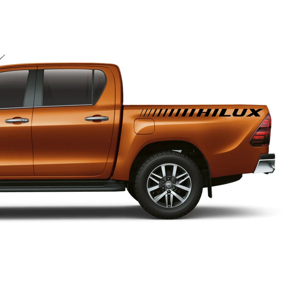 Наклейки с боковыми полосками пикапа для Toyota Hilux Revo Vigo графический логотип