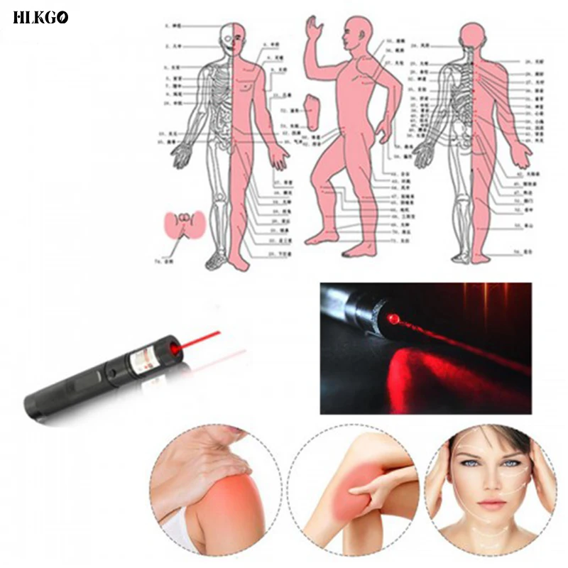 

Electronic Acupuncture Pen Electric Massager Meridian Laser Pointer Physiotherapy Equipment Body Back Neck Foot Relaxing Massage