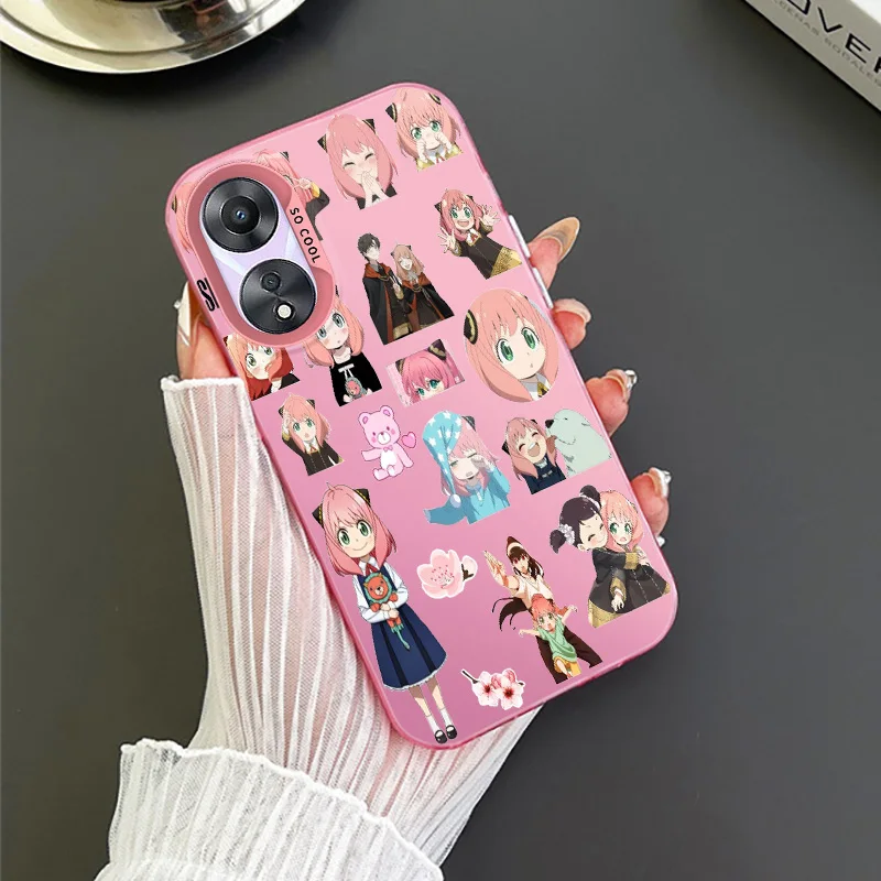 Anime SPY×FAMILY Colorful Phone Case For OPPO Realme 13 12 11 10 9i 8i 6i 5i 5S Narzo 20A 10A Pro Plus Funda Cover Shell Capa