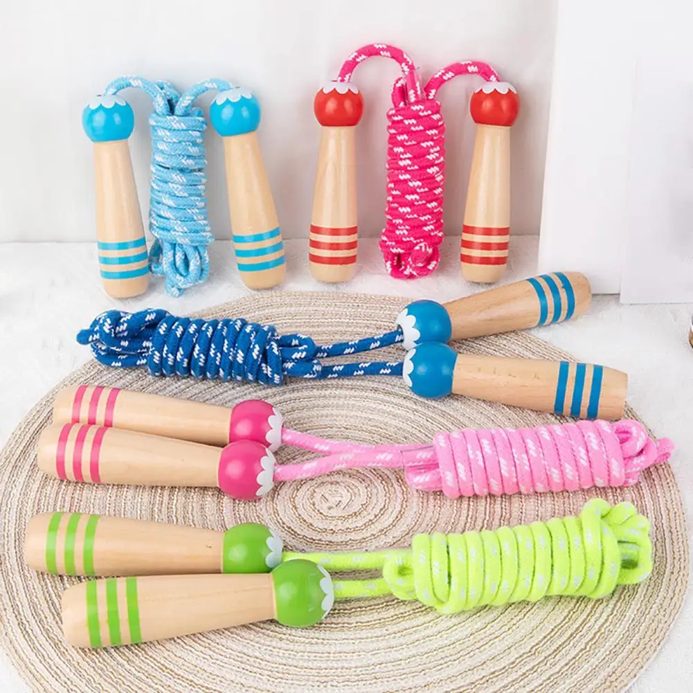 

Simple Adjustable Length Student Training Skipping Rope Jump Rope Accessory High-strength