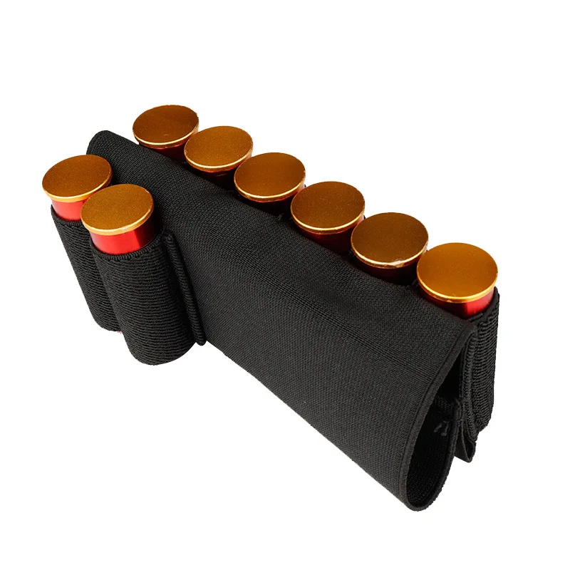

New outdoor hunting 6+2 combination shotball bullet bag tactical gun butt cheek bag bullet bag